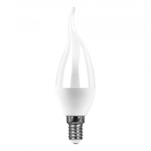 Лампа светодиодная Feron E14 7W 6400K матовая LB-97 38135