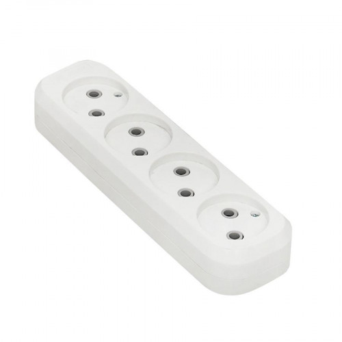 Колодка 4 гн. 10А 2,2кВт б/з Эксперт EKF PROxima AKB10-4