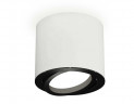 Комплект накладного светильника Ambrella light Techno Spot XS7401002 SWH/PBK белый песок/черный полированный (C7401, N7002)