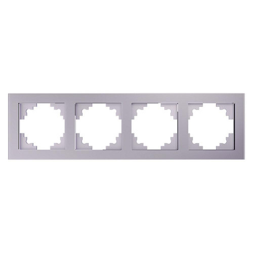 Рамка 4-постовая Stekker Катрин дымчатый GFR00-7004-07 49037