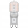 Лампа светодиодная Feron G9 5W 2700K Прямосторонняя Матовая LB-430 25636