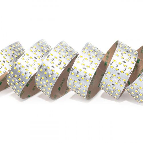 Светодиодная лента LEDS POWER четырехрядная 2835 448/м (47Вт/м) 24В теплая, серия ПРО200 009117