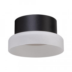 Светильник потолочный Feron HL460 Barrel OPAL 12W, 230V, GX53, черный