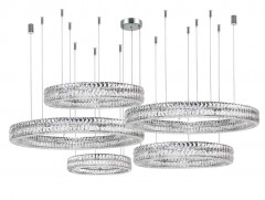 Горизонтальная композиция Newport 8550 из пяти колец хром №178 S8550_178CH