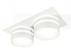 Комплект встраиваемого светильника Ambrella light Techno Spot XC7635042 SWH/FR белый песок/белый матовый (C7635, N7141)