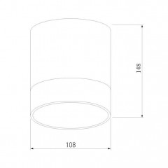 Уличный светодиодный светильник Elektrostandard Light Led 35140/H белый a057160
