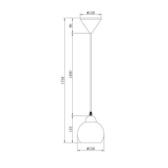 Подвесной светильник Escada Solo 10178/1S Black