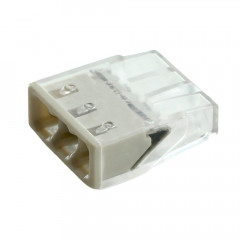 Клемма монтажная 3-проводная Stekker для 1-жильного проводника, LD2273-203 32389