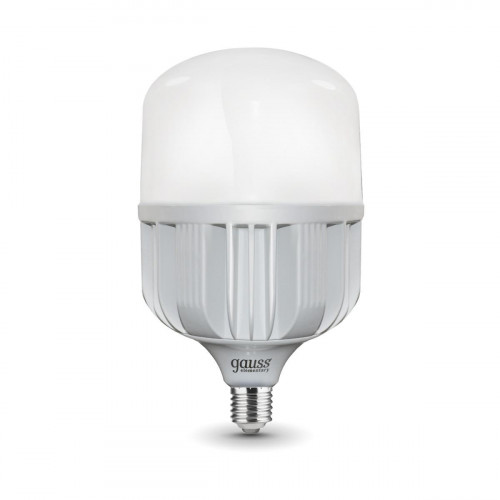 Лампа светодиодная Gauss E40 95W 6500K матовая 60430