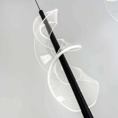 Подвесной светодиодный светильник Modelux Modestyle MS.3028.4 BK