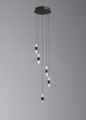 Люстра подвесная Alfa Light F3024-50 BLACK