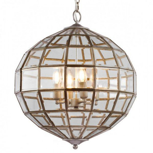 Подвесной светильник Loft-Concept Glass Metal Cage Pendant 40.1008-0 7141