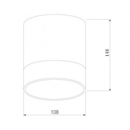 Уличный светодиодный светильник Elektrostandard Light Led 35140/H серый a057161