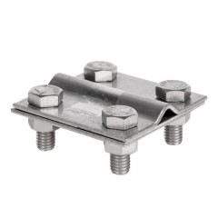 Зажим универсальный полоса 30 - прут 10 (пластина 57*57мм) Ni EKF PROxima lp-55911-ni