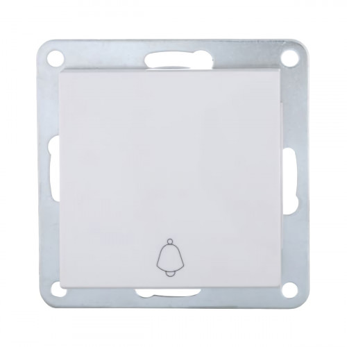 Выключатель-кнопка LK Studio 1-кл.(схема 1Т) 16 A, 250 B (белый) LK80 840504-1