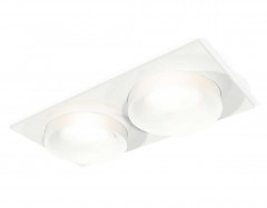 Комплект встраиваемого светильника Ambrella light Techno Spot XC7635044 SWH/FR белый песок/белый матовый (C7635, N7165)