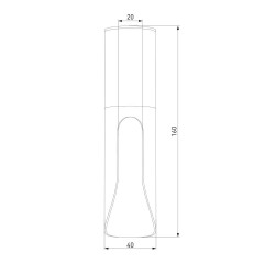 Потолочный светодиодный светильник Elektrostandard Apex 25113/LED a068291