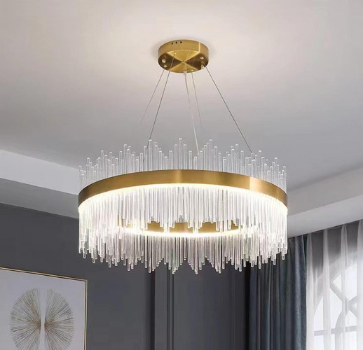 Люстра подвесная Alfa Light F2024-54 LED Титан