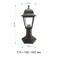 Уличный светильник Apeyron Оскар 11-12чер