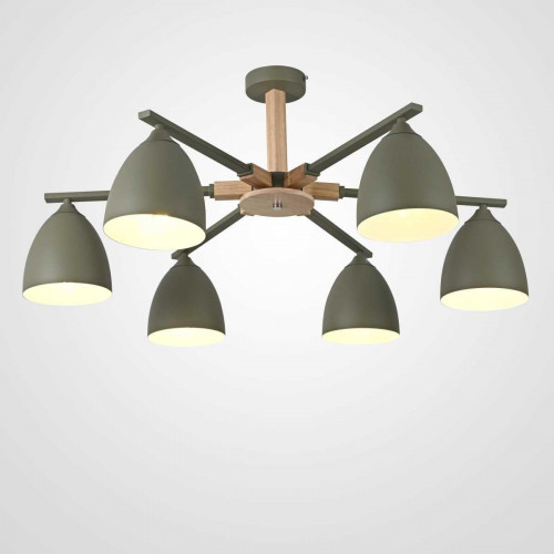 Потолочная люстра Imperium Loft Noa 6 Olive 183463-26