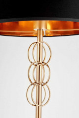 Торшер Lumina Deco Azzaria LDF 5523 GD+BK