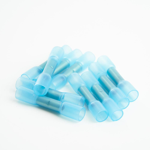 Гильза соединительная изолированная термоусаживаемая Stekker LD300-1525 сечение 1,5-2,5мм2, 27A, голубой (DIY упак 10шт) 32806