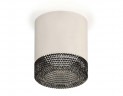Комплект накладного светильника Ambrella light Techno Spot XS7401021 SWH/BK белый песок/тонированный (C7401, N7192)