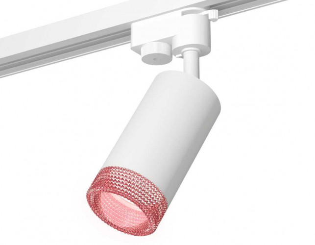 Комплект трекового светильника Ambrella light Track System XT6322082 SWH/PI белый песок/розовый (A2520, C6322, N6152)