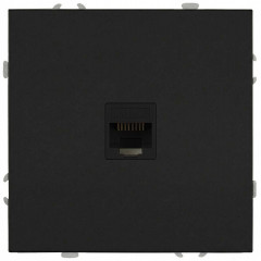 Розетка ЭРА Galaxy 15-3107-05 информационная RJ45 IP20 антрацит Б0070743