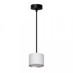 Светильник потолочный Feron Barrel HL4588 ARIA  levitation 12W, 230V, GX53, серебро + черный, на подвесе 1,7 м