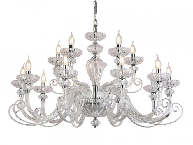 Подвесная люстра Newport 8620+5/C chrome clear М0071527