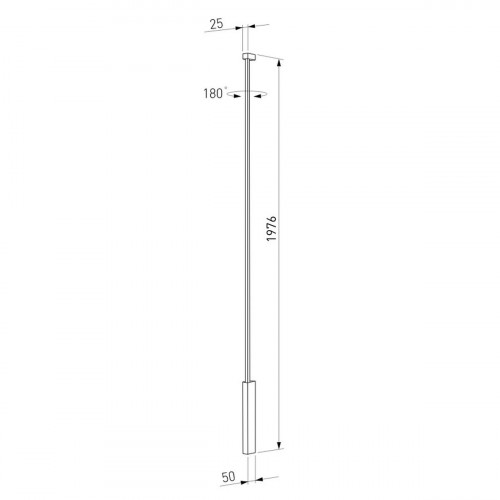 Настенный светодиодный светильник Elektrostandard Alto LED латунь 3000K 40134/LED a069823
