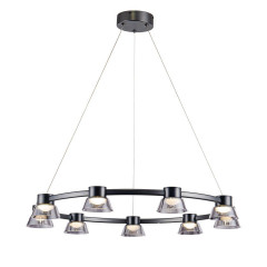 Подвесная светодиодная люстра Favourite Twix 4247-9P