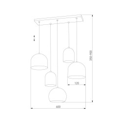Подвесной светильник TK Lighting 6504 Tempre