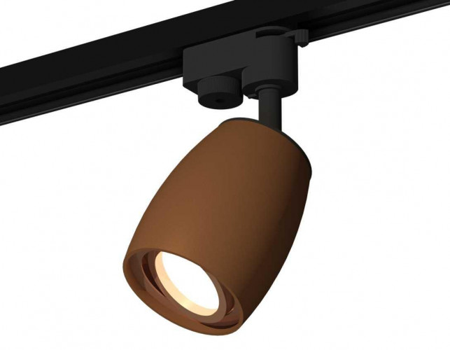 Комплект трекового светильника Ambrella light Track System XT1124005 SCF/PPG кофе песок/золото розовое полированное (A2521, C1124, N7005)