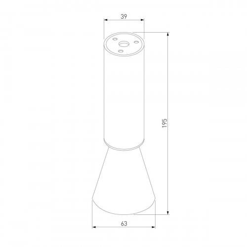 Светодиодный спот Elektrostandard Piks 25107/LED a066495