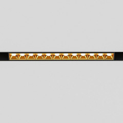 Трековый светодиодный светильник Elektrostandard Slim Magnetic Artas 85103/01 черный/золото a064529