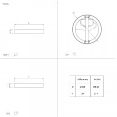 Настенно-потолочный светодиодный светильник Eglo FUEVA 5 900181