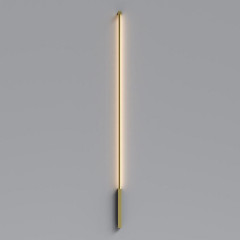 Настенный светодиодный светильник Elektrostandard Alto LED латунь 3000K 40133/LED a069821