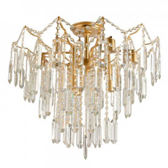 Потолочная люстра ЭкономСвет 15551/9CPGD+CL