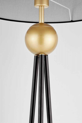 Торшер Lumina Deco Belforte LDF 5527 GD+BK