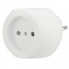 Тройник электрический «Шар» 6А б/з белый 220 В REXANT 11-1063