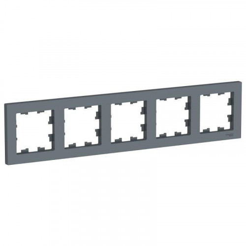 Рамка 5-постовая Systeme Electric AtlasDesign грифель ATN000705