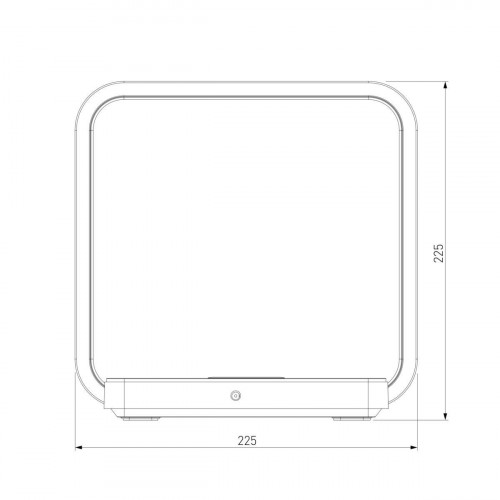 Настольная лампа Eurosvet 80502/1 белый