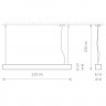 Подвесной светильник Nowodvorski Soft Led 120x6 7525