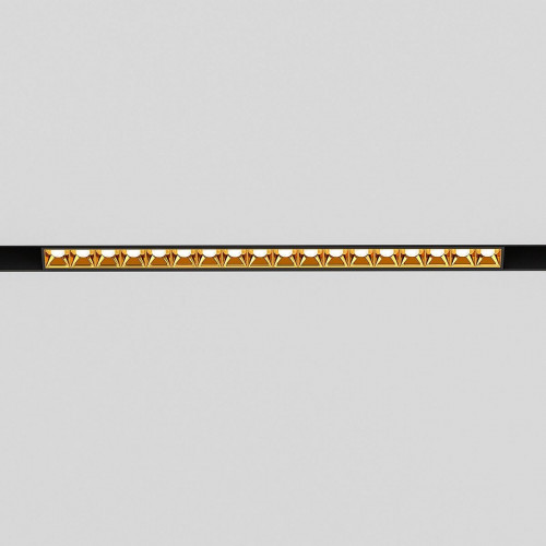 Трековый светодиодный светильник Elektrostandard Slim Magnetic Artas 85104/01 черный/золото a064530