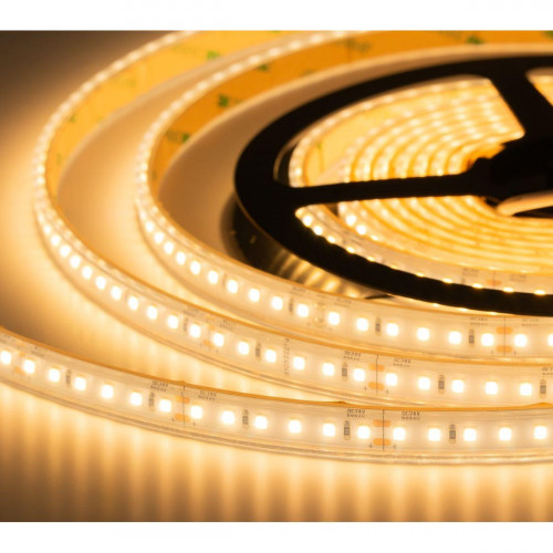 Лента светодиодная ELFLED 600SMD диодов (2835), 24В, IP67, 5м, САУНА, белый теплый 2800-3300К ELF-600SMDww3000-Sau24