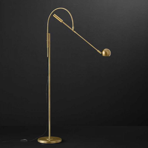 Торшер Imperium Loft Restoration Hardware Orbiter Ii Task Floor Brass 156513-22