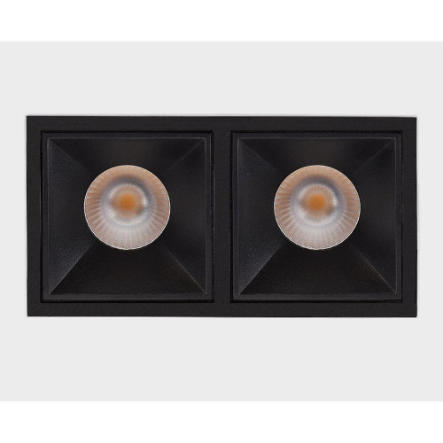 Встраиваемый светильник Italline IT06-6020 black 3000K - 2 шт. + IT06-6022 black