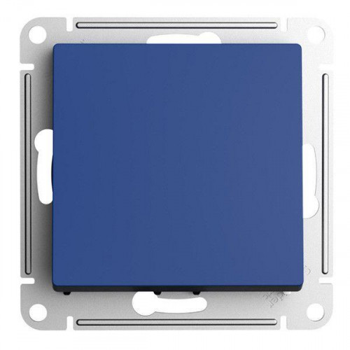 Переключатель одноклавишный перекрестный Systeme Electric AtlasDesign 10A 250V аквамарин ATN001171
